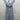 En Saison Dress Womens Off Shoulder Eyelet Lace Crochet Midi Blue Boho NWT XS En Saison