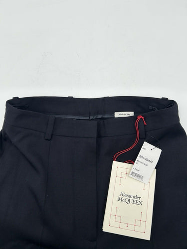 Alexander McQueen Woman dark blue Pants culottes High Waisted Wide Leg Size 40