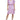 DKNY Women's V Neck Smocked Waist Flutter Sleeve Dress, Cream/Rasberry, 8 DKNY
