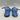 Women's Mix No. 6 Jacop Blue Strappy Flat Casual Flats Sandals Size 6M Mix No. 6