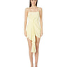 fleur du mal Cascade Slip Dress (Sorbetto) Women's Clothing 6 FLEUR DU MAL