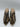 Gianvito Rossi Plexi ruffle stiletto mules metallic gold / PVC Clear Size 37.5 GIANVITO ROSSI
