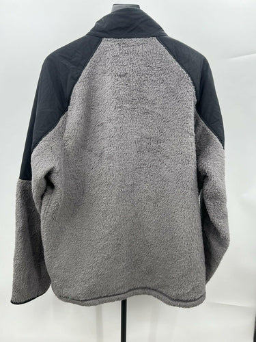 Outerknown Gray Sherpa Fleece Pullover Size L