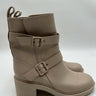 Women’s Gianvito Rossi Ryder Beige leather ankle boots Size 39 GIANVITO ROSSI