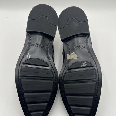 Cole Haan Men's Hawthorne Plain Toe Oxfords Black Leather Size 9.5M Cole Haan