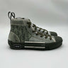 Dior B23 High 'Dior Oblique' in Olive Lace Up Sneakers Size 41 Dior