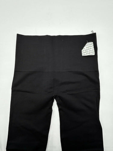 Spanx Woman’s Black leggings wide waistband Size XL