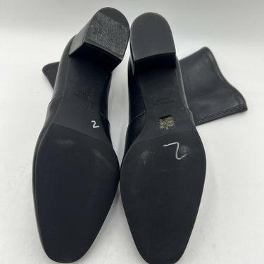 Women’s Stuart Weitzman Siggy Black leather booties Size 8.5