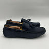 Men’s Saks Fifth Avenue loafers blue suede and tassel Size 11M Saks Fifth Avenue