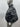 NWT Girls DKNY black faux-leather Full Zip puffer Black jacket Size M 10/12 DKNY