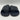 Men’s Saks Fifth Avenue woven Navy Blue leather slide sandals Size 10M Saks Fifth Avenue