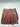 Pink Rose Mini Skirt Soft  Women's faded mauve velvet material Size L Pink Rose