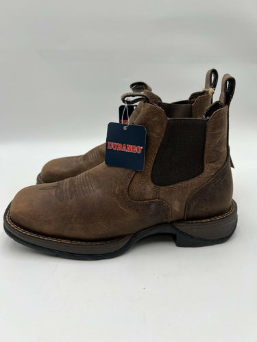 Durango DDB0460 Mens Twin Gore Pull On Work Boots Size 7