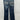 Ariat REAL Denim Jeans Low Rise Boot Cut Dark Wash Embroidered Pocket Womens 25R Ariat