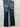 Ariat REAL Denim Jeans Low Rise Boot Cut Dark Wash Embroidered Pocket Womens 25R Ariat