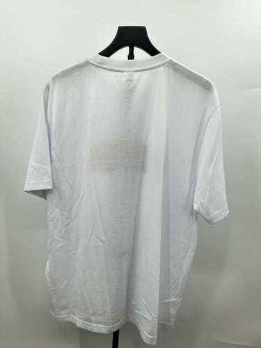 Designs Untitled White Men t-shirt red graphic logo Size XL White