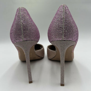 Mix No. 6 Womens Yelenaa Pink & Silver  Gradient Pointed Toe Heels Size 10M Mix No. 6