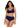 Skinny Dippers Women's Swimwear Jelly Beans Good Vibes Removable Soft Cup M Skinny Dippers by Miraclesuit