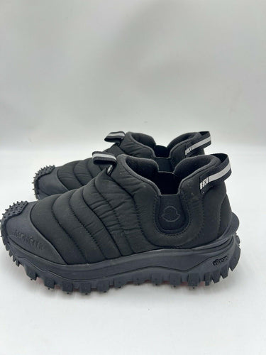 Moncler Trailgrip Après sneakers in black water-repellent nylon Size 37.5 Moncler