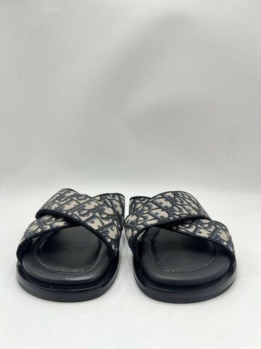 Dior Alias sandal in beige and black Dior Oblique jacquard Size 40 Dior