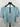 BP Aqua Crop Top Henley Tee Ribbed Lettuce Hem Plus Size 1X BP.