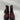 Khombu Megan Burgundy Quilted Winter Snow Boots Womens Waterproof SA 6M Khombu