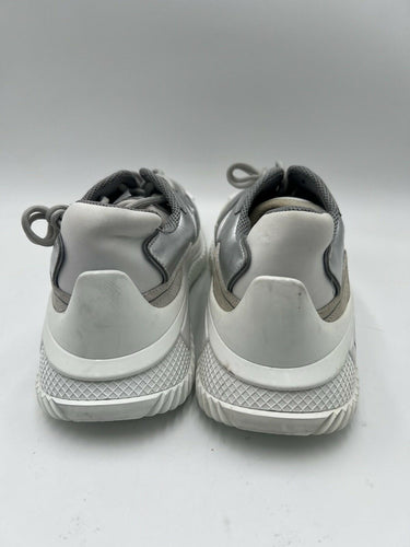 Mens Valentino Garavani VLTN Wade Runner sneakers in a silver / white Size 42 valentino