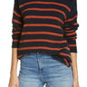Madewell Willow Stripe Coziest Yarn Funnel Neck Sweater Size Xx-Small Madewell