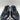 Women’s Le TIGRE Bowery Sneaker Black Mesh Canvas Size 6.5 M Le Tigre