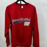 Designs Untitled Men pullover fleece Red Sweatshirt Size M Designs Untitled