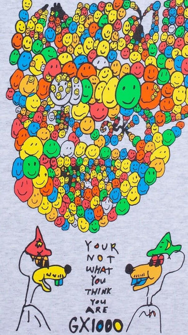 GX1000 You Are Not What You Think You Are Tee Color Ash Size S