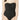 NWT JETS SWIMWEAR AUSTRALIA Jetset Black Bandeau One Piece Swimsuit Women Size 4 JETS SWIMWEAR AUSTRALIA