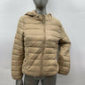 NWT Love Tree Women’s Full Zip Long Sleeve Puffer  Jacket, Color Khaki Size M Love Tree