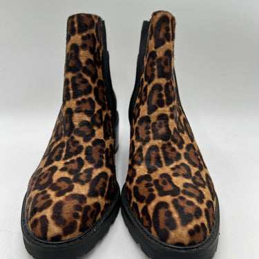 NWOB Crown Vintage Shoes Cheetah Print Maiy Bootie Size 6M