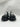 Alexander McQueen black canvas Tread Slick lace-up sneaker Size 43.5 Alexander McQueen