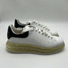 Alexander McQueen Oversized sneaker transparent sole black heel tab Size 43 Alexander Mcqueen