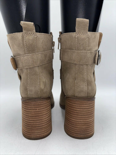 Crown Vintage Women’s Courla Bootie Sand Glaze Suede Size 11 M