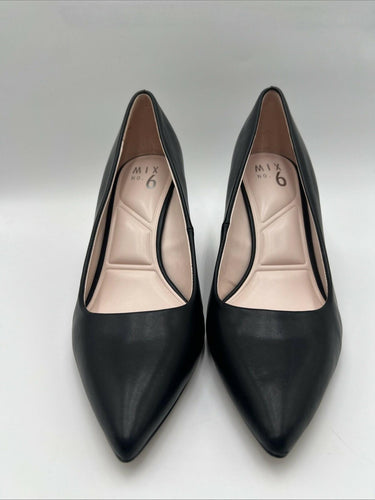 Mix No. 6 Women's Harlain Wedge Pump in Black Size 10 M Mix No. 6