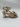 Women’s Saks Fifth Avenue metallic gold Floral sandals Strap Heels Size 7.5M