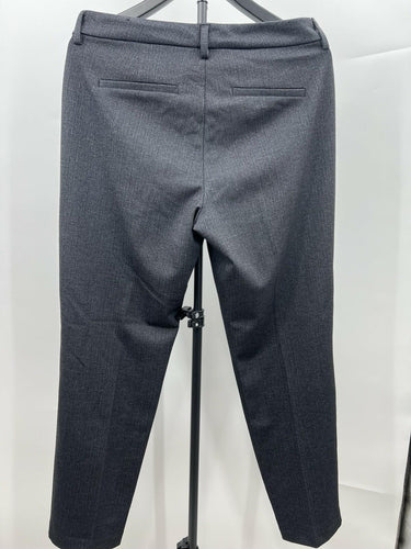 Liverpool Kelsey Knit Trousers Charcoal Gray Straight Leg Pants Womens 29/8 Liverpool