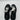 Alexander McQueen black canvas Tread Slick lace-up sneaker Size 42 Alexander McQueen