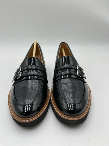 Naturalizer Womens Eiffel Slip-ons Black Patent Size 8.5 M Naturalizer