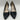Women’s Cole Haan Rendon Pump II Black Suede Patent Point Toe Size 6B Cole Haan