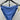 Michael Kors Bikini Bottom Blue Solid Hipster Swim Bottom L Michael Kors