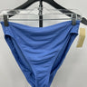 Michael Kors Bikini Bottom Blue Solid Hipster Swim Bottom L Michael Kors