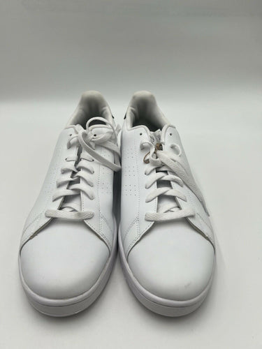 Adidas Advantage Base White Navy Cloudfoam Sneakers Mens Size 13