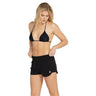 Volcom Women's Boardshorts 2"Inseam UPF 50+ Quick Dry Swim Shorts, Caviar, Small Volcom