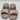 Alexander McQueen Hybrid rubber slide sandals in the 'Tea Rose' Size 39 Alexander McQueen