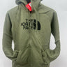 THE NORTH FACE Women's Half Dome Full Zip Hoodie - Green & TNF Black - XS The North Face
