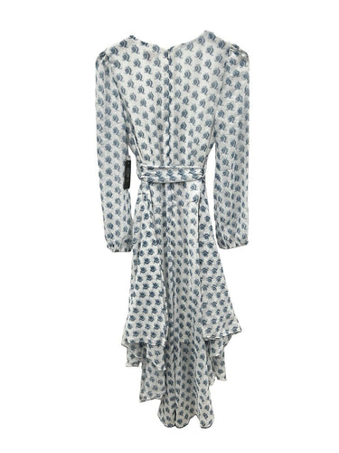 Vince Camuto Chiffon Printed Midi Woman’s Dress Daisy daze Size S Vince Camuto